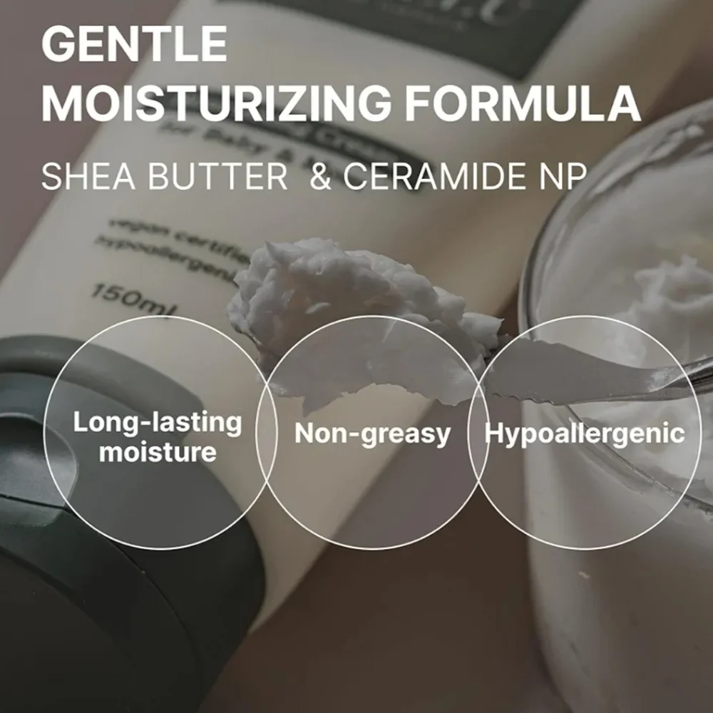 Vegan Baby & Mom Deep Moisturizing Cream.